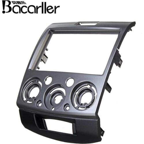 9 inch Car Radio Fascia Stereo Panel Frame CD DVD Dash Audio Cover Audio Trim For Ford Everest Ranger For Mazda BT-50 BT50 06-10