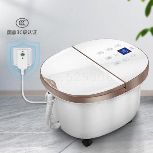 9999 Massage Foot Tub Electric Washing Footbath Household Heating Bubble Foot Barrels Of Automatic Constant Temperature