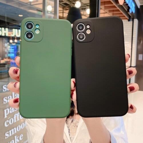 Fully camera phone case For iphone 11 case 11 Pro Max Soft silicone Lens cover For iphone X XR XS MAX 8 7 Plus 6S 6 SE 2020