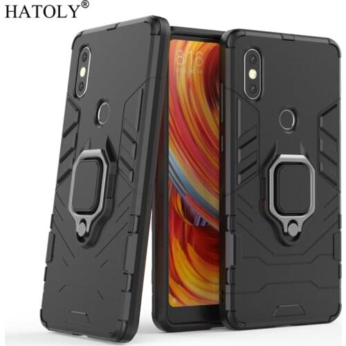 For Xiaomi Mi Mix 2s Case Cover for Xiaomi Mix 2s Finger Ring Phone Case PC Shell Protective Armor Case For Xiaomi Mi Mix 2s