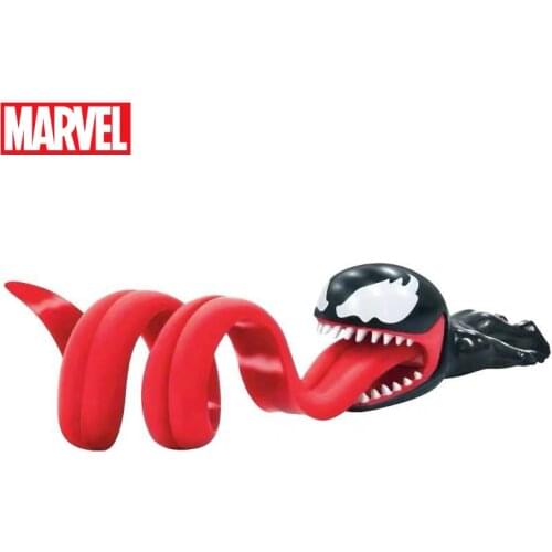 Avengers Venom Marvel Cable Anime Decoration Organizer Silicone USB Cable Winder Management Clips Figure Anime Boy Cable Holder
