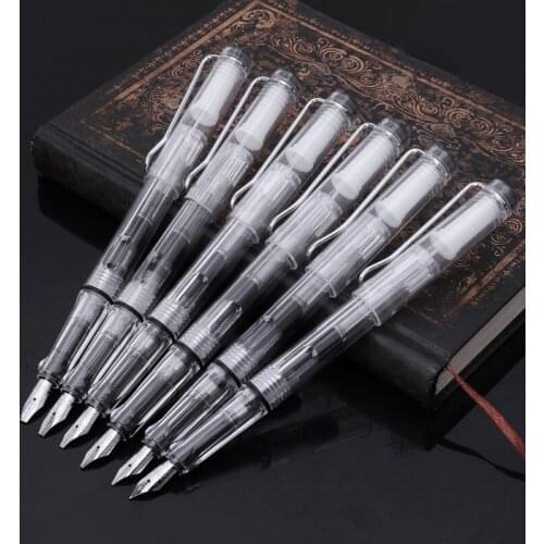 Duckbill Gothic Parallel Calligraphy Art Flat Tip Tibetan Arabic Fountain Pen K5DB