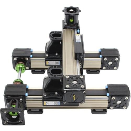 Mjunit belt drive linear rail actuator xy axis gantry automatic box forming machine