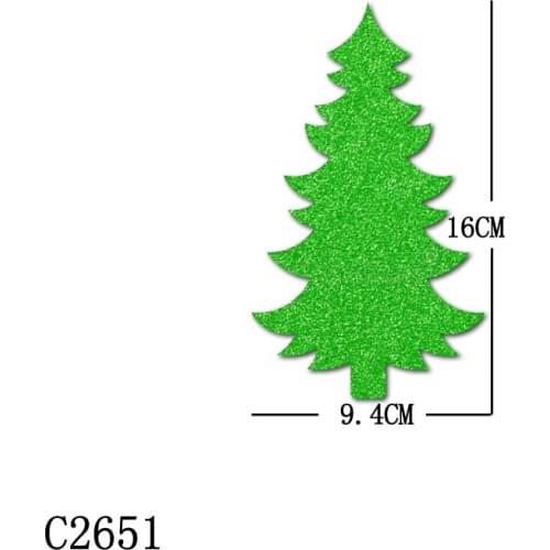 New Christmas tree Wooden Die Scrapbooking C2651 Cutting Dies Multiple Sizes
