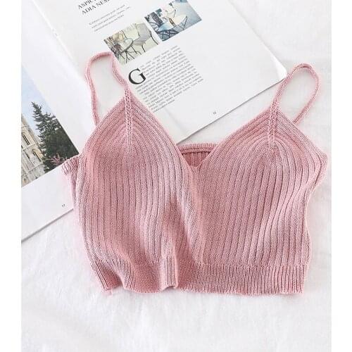 Cheap wholesale 2021 spring summer new fashion casual lady beautiful nice women Tops woman female OL tank tops halter top BVy814