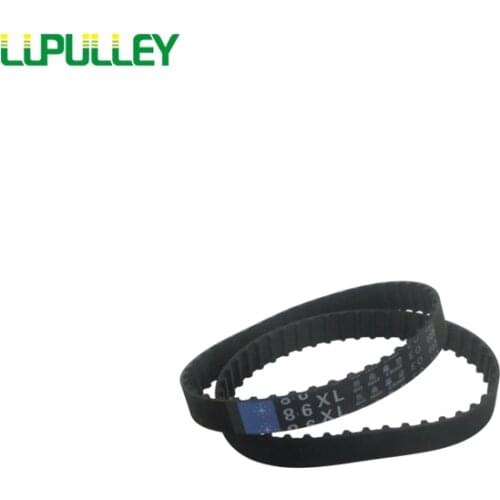 LUPULLEY XL Timing Belt Synchronous Drive Belts 84XL/86XL/88XL/90XL/92XL/94XL/96XL/100XL 5.08mm Pitch 10mm Width Black Rubber