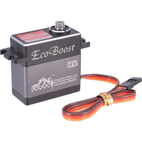 JX Servo CLS6327HV 27KG Large Torque High Voltage CNC Aluminium Shell Metal Gear Coreless Digital Servo For RC Helicopter