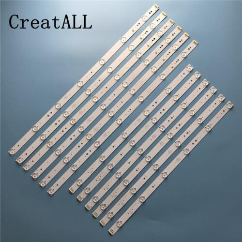 LED Backlight strip 13 lamp For 55" TV E555BV-FMQR LE55H KJ55D13L-ZC14F-02 KJ55D13R-ZC14F-04 ZC21F-05 303KJ550041 aktv5514