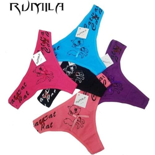 Cotton Womens Sexy Thongs G-string Underwear Panties Briefs For Ladies T-back,Free Shiping 2pcs/Lot,233