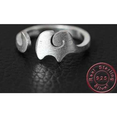 Amxiu New Arrival Handmade 925 Sterling Silver Ring Adjustable Open Rings For Women Girls Daily Ring Accessories Fashion Jewelry