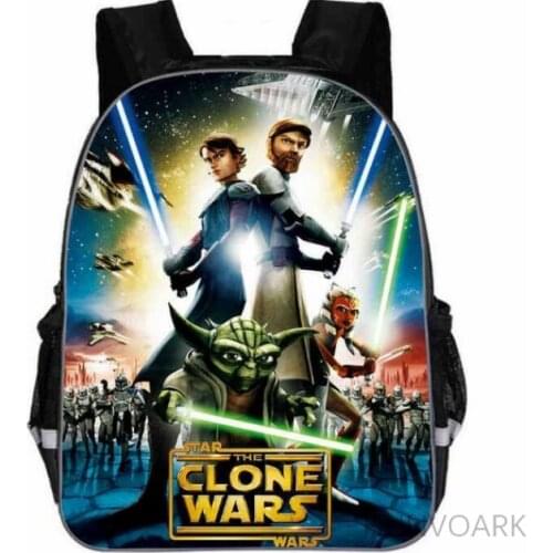 Star wars Backpack Animal Anime BB-8 R2 Darth Vader Yoda Jedi Casual School Bags Toddlers Boys Girls Teenager Mochila Gift Bolsa