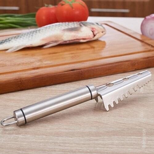1pc 304 Stainless Steel Scale Scraper Seafood Tools Common Kitchen Utensils