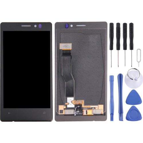 100% Tested Repair Parts For Nokia Lumia 925 LCD Display+Touch Screen Glass Panel Assembly+Tools