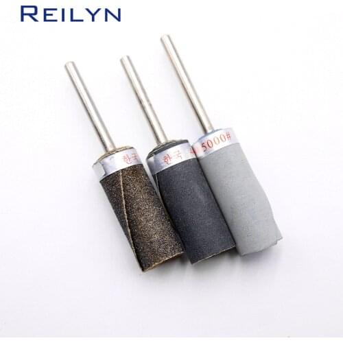 Freeshipping 5pcs sand paper polishing bits abrasive mops-wheel spindle mops sand paper wheel mounted flap wheels