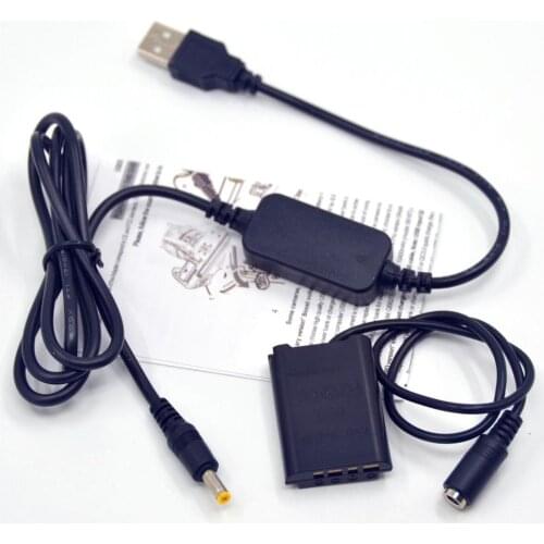 USB cable adapter + AC-LS5+DK-X1 DC Coupler NP-BX1 NPBX1 dummy battery for Sony DSC-RX1 DSC RX100 RX1R