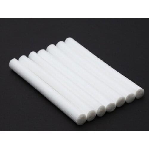 Aroma Diffuser Replace Part 10 Piece 8mm*130mm Air Humidifiers Filters Cotton Swab for Car Home Ultrasonic Humidifier Mist Maker