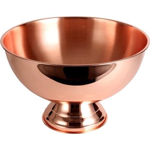 Big Capacity 13.5L Stainless Steel Bowl Champagne Wine Big Ice bucket for Bar/ KTV