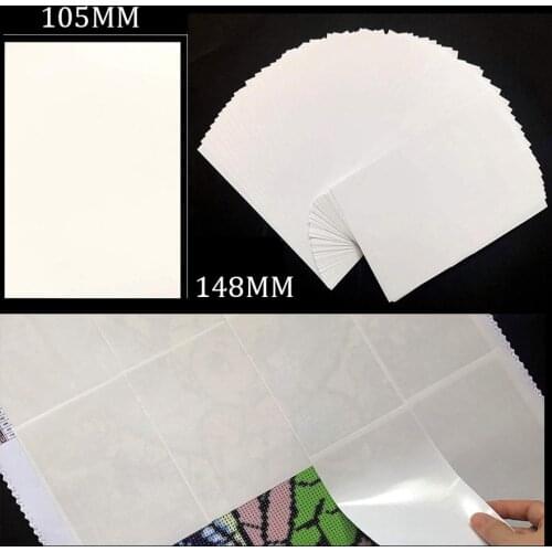 A6 105*148 Diamond Painting Release Paper,double-sided Non-stick Painting Cover Replacement 5d Diamond Painting Accessories Tool