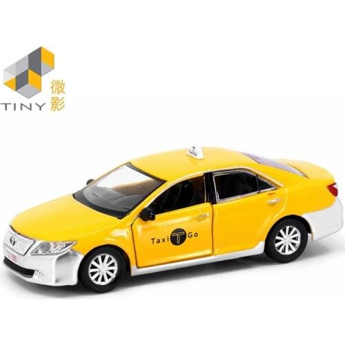 Tiny 1:64 TW5 Toyota Camry 2011 TaxiGo Simulation Model Car