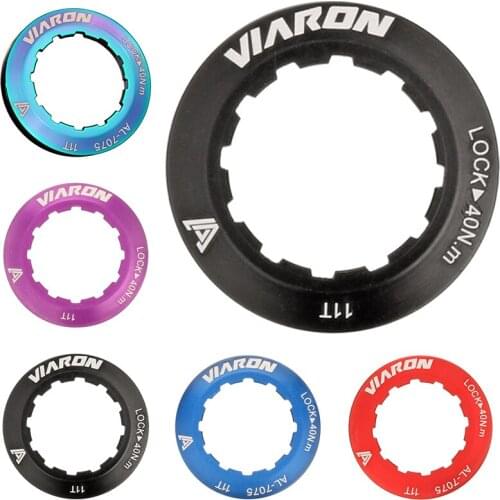 MTB Road Bike Flywheel Cover Ring Lock Ultralight Aluminum Alloy Bicycle Cassette Freewheel Cover Ring Cap Cycling Accessories