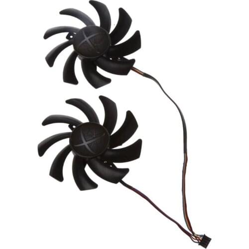 2pcs/set New CF9010H12S RX 480/470 VGA GPU Cooler Graphics Fan For XFX R9 390X/390 8G RX480 RX470 Video Card Cooling