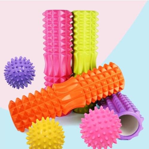 Yoga Foam Roller column High-density EVA Exercises Muscle Massage Roller for Gym Pilates Yoga Fitness Tool Gym Sport Equipment