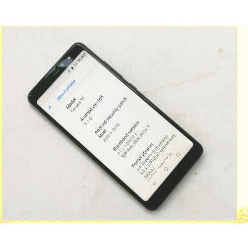 Touch LCD Flex Cable Camer Frame FOR BQ Aquaris X2 Pro