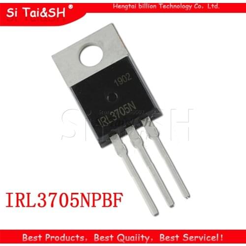 10PCS IRL3705NPBF TO-220 IRL3705N TO220 IRL3705 new MOS FET transistor