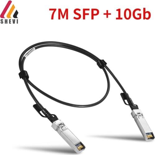 7M SFP + 10Gb DAC copper twinax passive SFP direct passive SFP module cable SFP + 10Gb DAC Copper Twinax Passive SFP Direct Pas