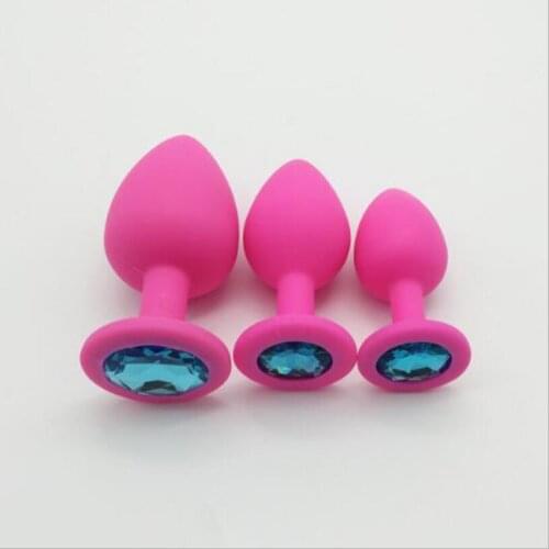 Anal Plug Butt Sex Toys for Women Men Soft Silicone Prostate Massager Mini Adult Gay Products S0508