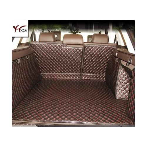 Good quality! Special trunk mats for Land Rover Range Rover Sport 2018-2014 waterproof boot carpets cargo liner,Free shipping