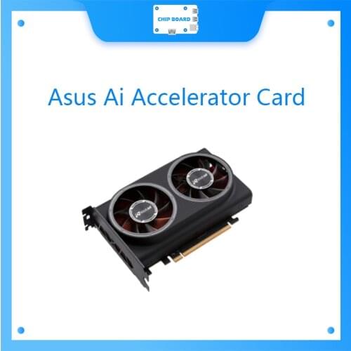 ASUS AI Accelerator Card PCIe Gen3 Based on Google Coral Edge TPU Processor, Enabling AI-Based Real-time Decision Process at Edg