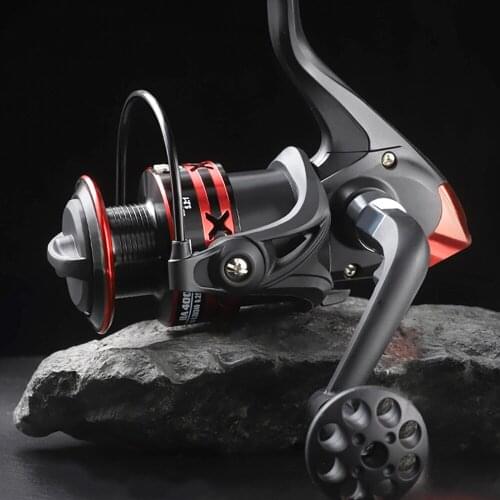 2021 New Spinning reels 8KG Max Drag 5.2:1 Metal Spool 500-7000 Fishing Reel Carp Saltwater Reel for Fishing Tackle