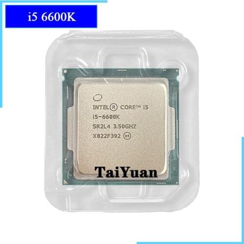 Intel Core i5-6600K i5 6600K 3.5 GHz Quad-Core Quad-Thread CPU Processor 6M 91W LGA 1151 new but no fan