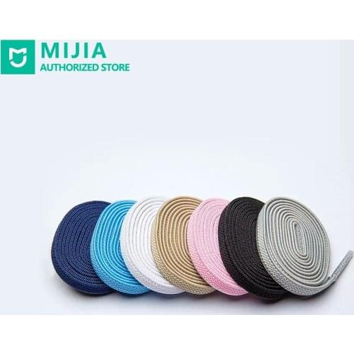 Xiaomi Mijia SKAH lazy Shoelaces Elastic Stretch Laces No Tie Shoelaces Precision Weave Smart Capsule Design For Shoes Sneakers