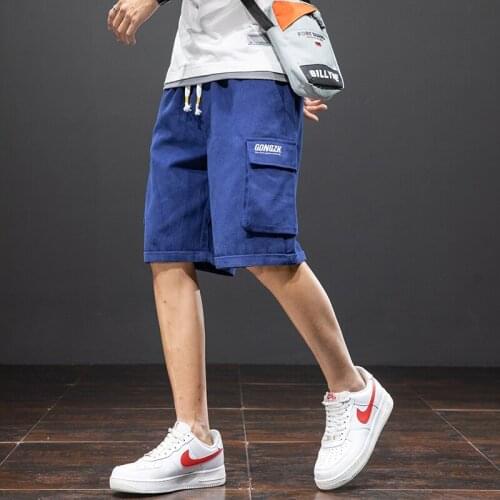 Plus Size Summer Casual Cargo Shorts Men Multi-Pockets Cotton Loose Bermuda Shorts Male Streetwear Baggy Short Pants 6XL 7XL 8XL