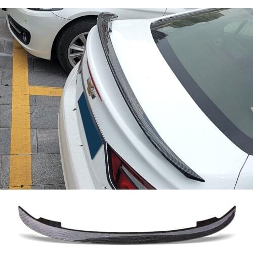 Trunk Spoiler Carbon Surface MT For Chevrolet Cruze 2009 - 2015 Style Car Refit Accessories Rear Wing