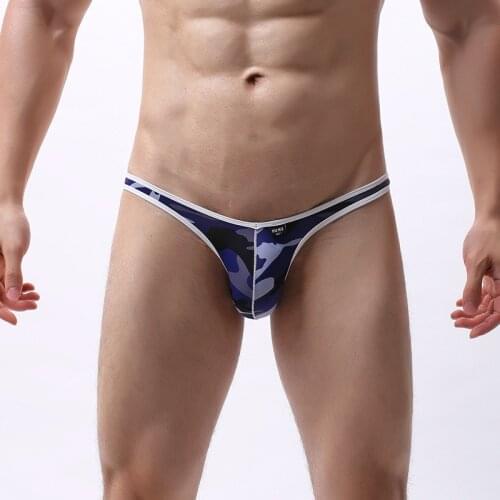 Sexy Men Underwear Ultra-thin Ice Silk Briefs Shorts Breathable Panties Low Rise Underpants Cueca calzoncillo Large Size M-3XL