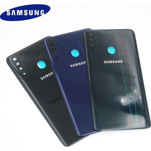 100% Original Samsung Galaxy A20s Honor Holly 2 Plus SM-A2070 Battery Back Cover Rear Cover With Camera Lens&Adhesive Stickers