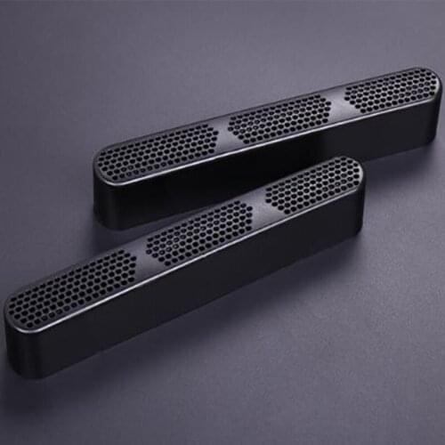 2pcs Car Under Seat Air Vent Outlet Cover For Toyota Highlander Kluger 2015 Car Styling Auto Floor Air Vent Protective Grille