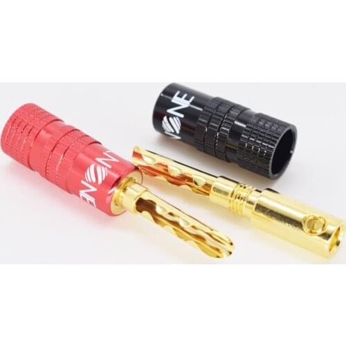 8pcs ELNONE Gold Plated Audio BFA Banana Plug Speaker Cable Connectors Screws Item No.: 23-0179