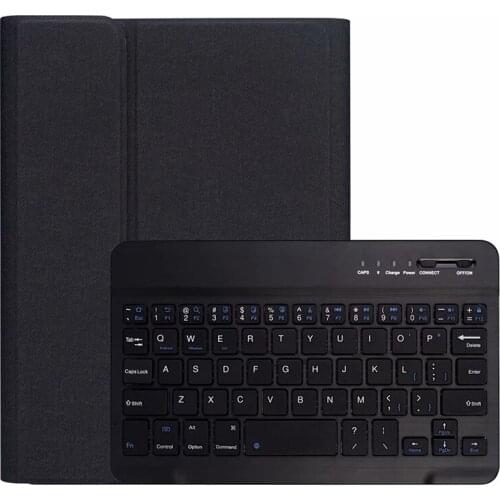 Fabric Leather Case With Detachable Keyboard and Pencil Slot for iPad Mini 5 Mini 4 Smart Cover for iPad Mini 1 2 3 Tablet+Pen