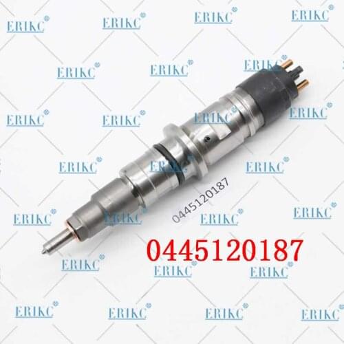 ERIKC 0445 120 187 Diesel Fuel Pump Common Rail Injector 0445120187 for CUMMINS 4983514 5256034 5289380 for Bosch Accessories
