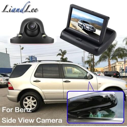 For Mercedes Benz M ML R S SL Parking assist Camera Image Car Night Vision HD Front Side Rear View CAM Right Blind Spot Camera