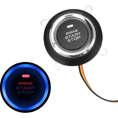 Auto Car Engine Start Stop Push Button Car-styling Entry Ignition Starter Switch 12V Universal Keyless