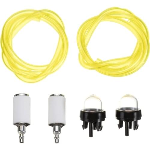 24.02'' Length Fuel Lines Filter Snap Kit With Primer Bulb Durable Multi Supplies For Chainsaw Blowers Pressure Washers