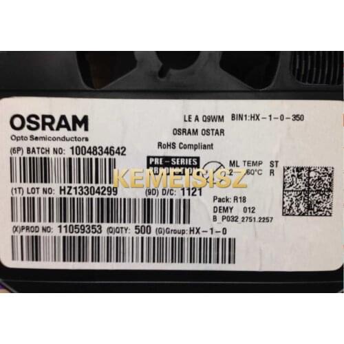 LEAQ9WM Osram OSRAM High Power 3535 automotive flat red 617nm
