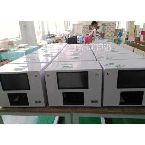 Top selling wireless transfer images nail printing machine digital nail and flower printer with computer and touch screen