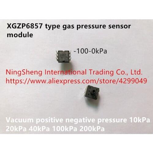 Original new XGZP6857 type gas pressure sensor module vacuum positive negative pressure 10kPa 20kPa 40kPa 100kPa 200kPa switch