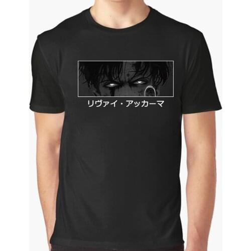 Attack On Titan T-shirt Fashion Short Sleeve Loose Male